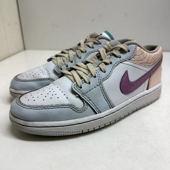 VERY GOOD Nike Air Jordan 1 Low Multi-Color Sashiko 2023 Women's 8.5 - Picture 2 of 11